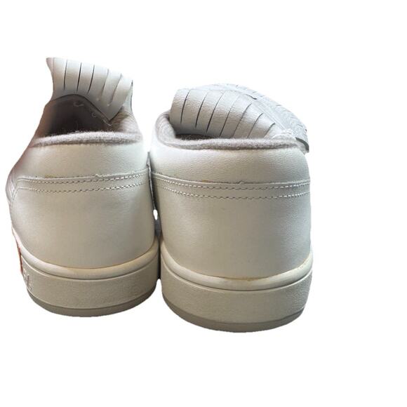 FootJoy SoftJoy White Kiltie Golf Shoes Mens Size US 7 M Soft Spike Style 53884 - Picture 2 of 11